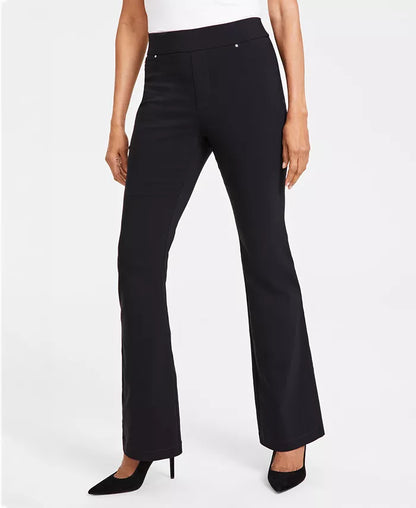 Women'S High-Rise Pull-On Flare-Leg Pants