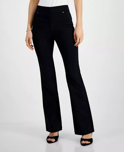 Women'S High-Rise Pull-On Flare-Leg Pants