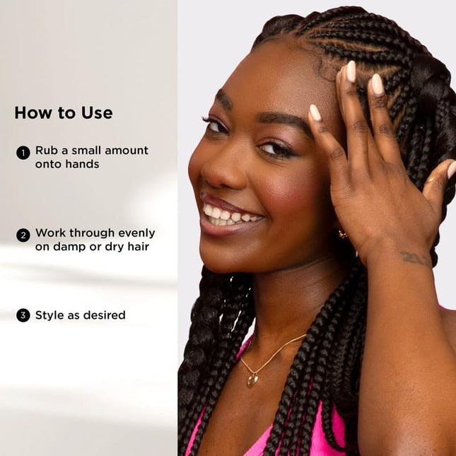 Lock BOOSTER Twist & Grip Braid Gel (5 Oz.) with Tea Tree Oil — Strong Hold, Flake-Free, Frizz-Free Hair Braiding Gel for Defined & Long-Lasting Twists, Locs & Braids