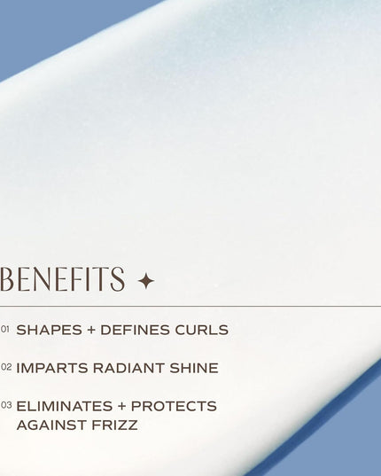 Organic Beauty - Natural Quiet Calm Curl Control | Non-Toxic, Cruelty-Free, Clean Haircare (Full Size, 10 Fl Oz | 295 Ml)
