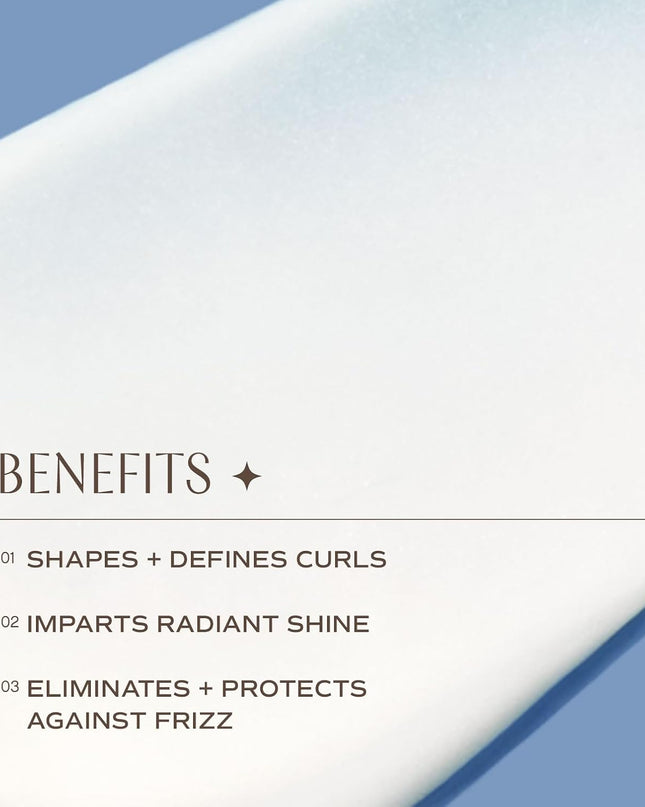 Organic Beauty - Natural Quiet Calm Curl Control | Non-Toxic, Cruelty-Free, Clean Haircare (Full Size, 10 Fl Oz | 295 Ml)
