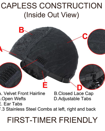 Afro 5" Short Curly Wigs 100% Brazilian Hair Natural Spiral Curls - Afro Wigs for Black Women-Human Hair Wigs-Short Capless Wigs (20.5"-22.5" Head Size- Snug Fit Average Head Sizes, 1B)