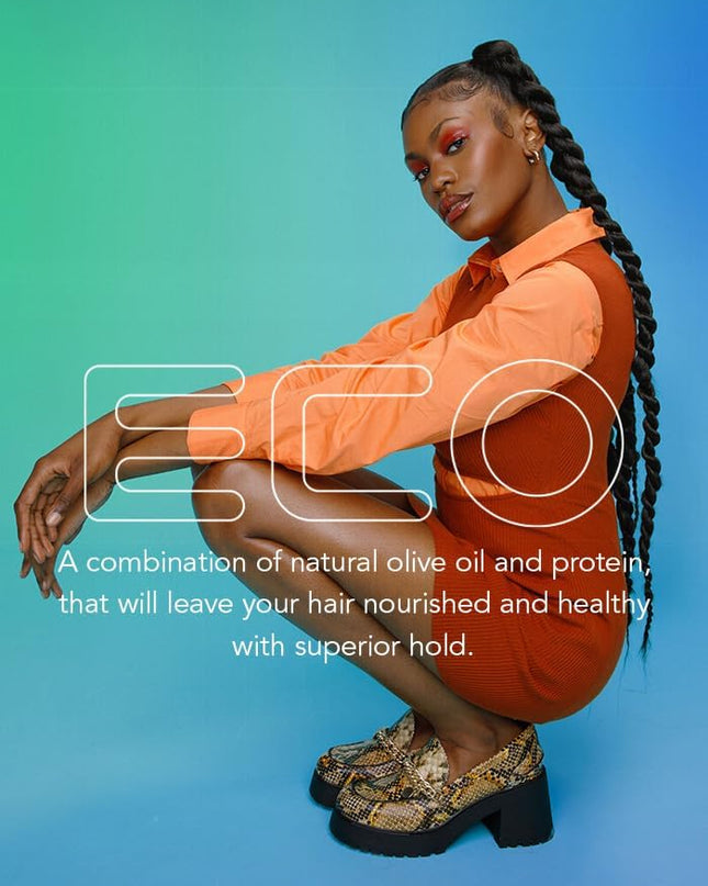 Gel Olive Oil Styling - Adds Shine and Tames Split Ends - Delivers Moisture to Scalp - Nourishes and Repairs - Provides Weightless and Superior Hold - Ideal for All Hair - 8 Oz