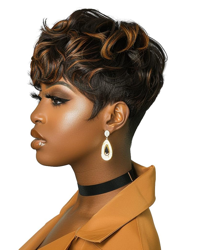Short Cut Wig for Black Women 