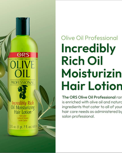 Olive Oil Professional Incredibly Rich Oil Moisturizing Hair Lotion 23 Ounce (Pack of 1)