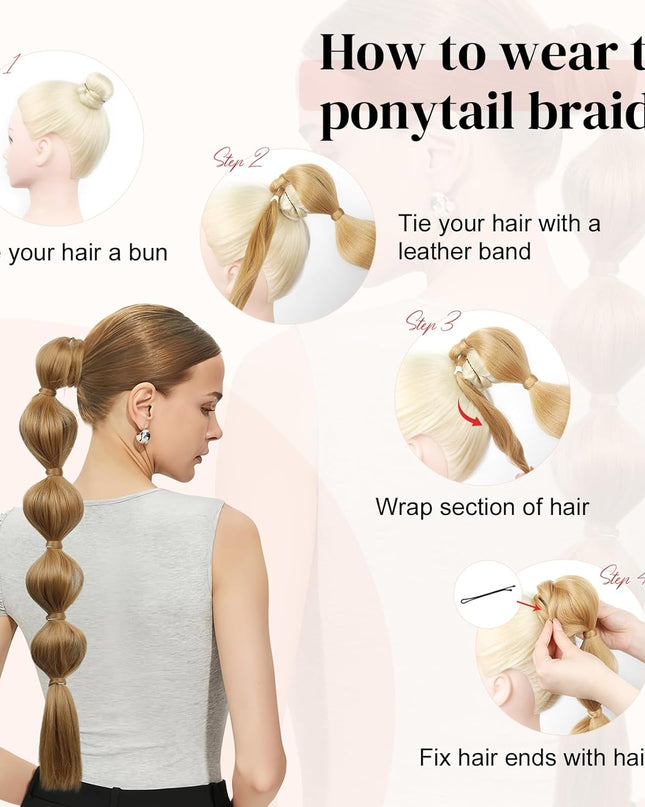 Bubble Ponytail Extension for Women