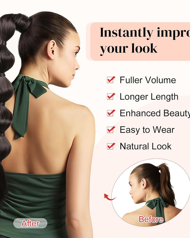 Bubble Ponytail Extension for Women