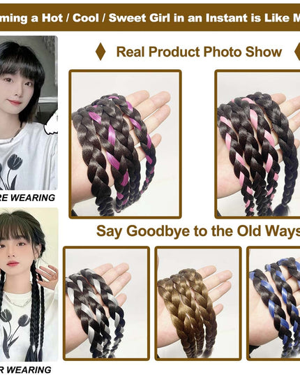 Braided Hair Extensions with Hair 