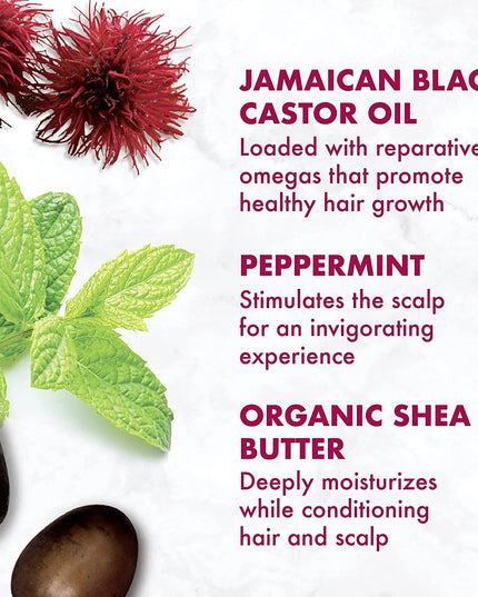 Curly Hair Products, Jamaican Black Castor Oil Strengthen & Restore Treatment Masque, Paraben Free Moisturizer Hair Mask for Healthy Hair Growth