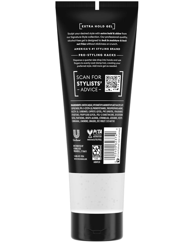 Hair Gel, Sculpting, Extra Hold, 3-Pack + Keratin Repair Instant Recovery Mask – Frizz Control, Professional Quality Styling Products, Alcohol-Free