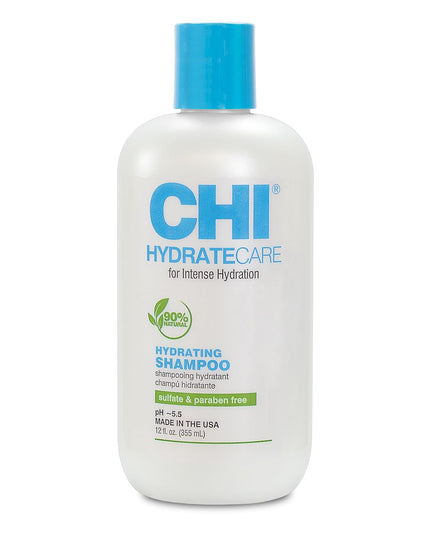Hydratecare Hydrating Shampoo, Balances Hair Moisture and Protects against Damage and Hair Breakage, Sulfate, Paraben, & Cruelty-Free, 12 Oz
