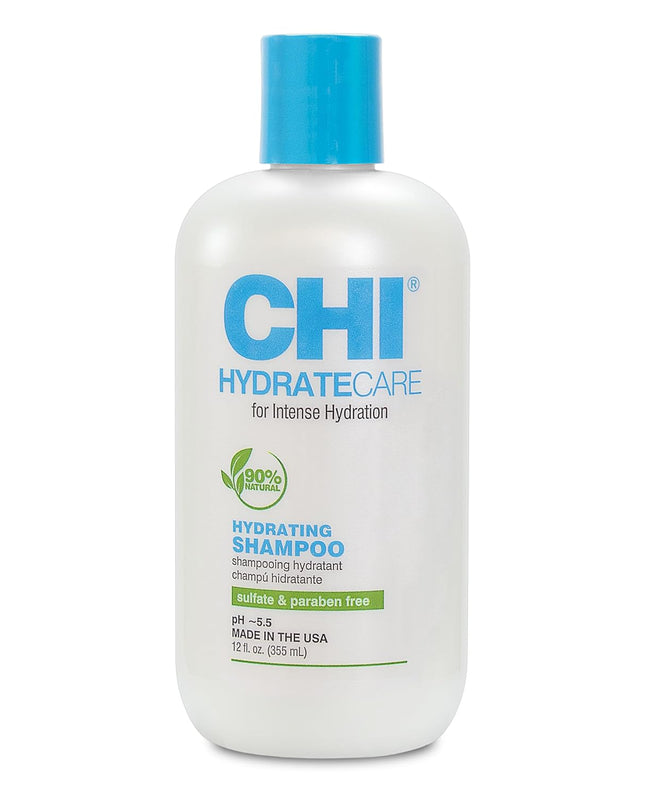 Hydratecare Hydrating Shampoo, Balances Hair Moisture and Protects against Damage and Hair Breakage, Sulfate, Paraben, & Cruelty-Free, 12 Oz