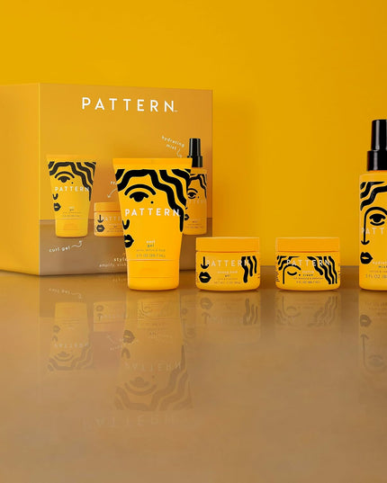 Beauty Mini Stylers Kit for Curly, Coily & Tight Textured Hair - Includes Hydrating Mist, Curl Gel, Styling Cream & Strong Hold Gel