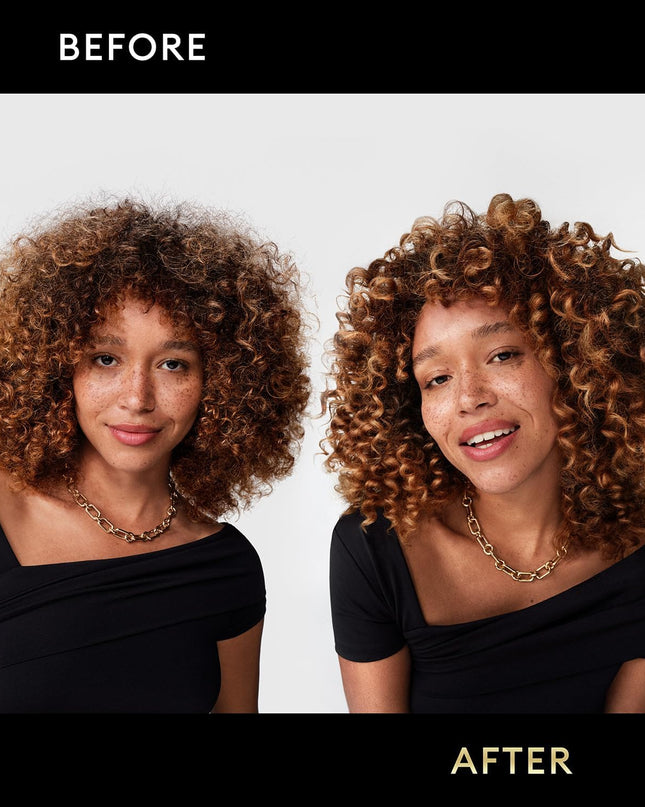 Shampoo and Conditioner Set, Rich Moisture with Hyaluronic Acid – Vitamin-Enriched Hair Products for Dry Hair, Curly, All Hair Types, 16.5 Oz Ea