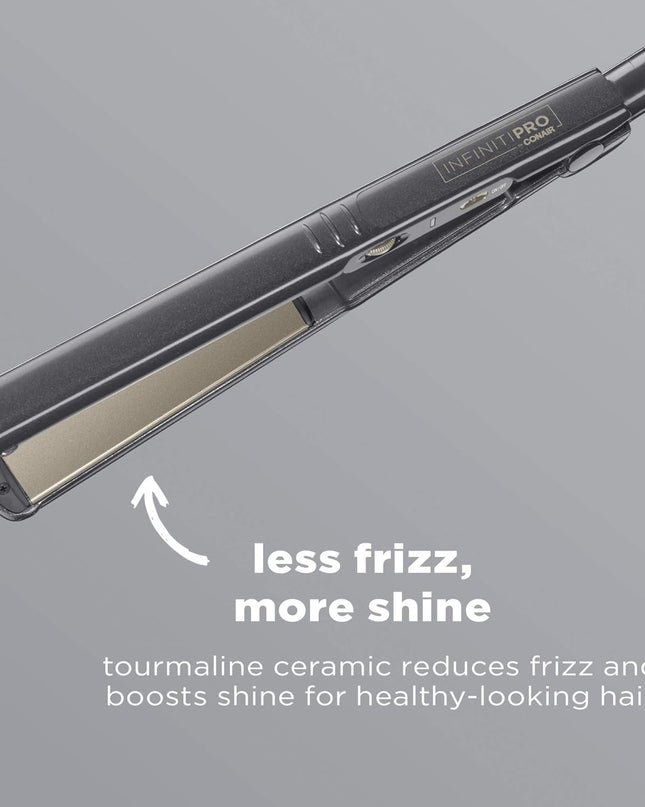 Tourmaline Ceramic Flat Iron, 1 Inch, Purple