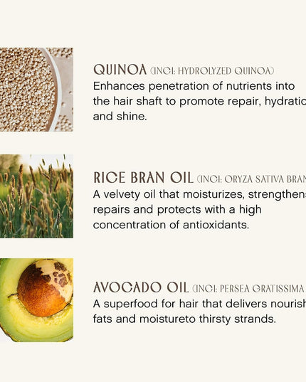 Organic Beauty - Natural Pure Harmony Hairbath Shampoo | Non-Toxic, Cruelty-Free, Clean Haircare (10Oz)