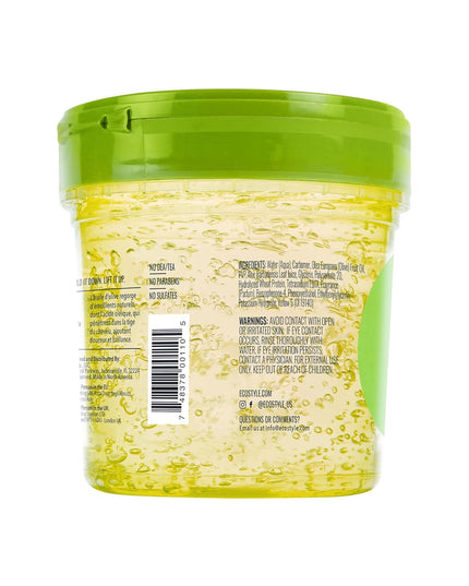 Gel Olive Oil Styling - Adds Shine and Tames Split Ends - Delivers Moisture to Scalp - Nourishes and Repairs - Provides Weightless and Superior Hold - Ideal for All Hair - 8 Oz