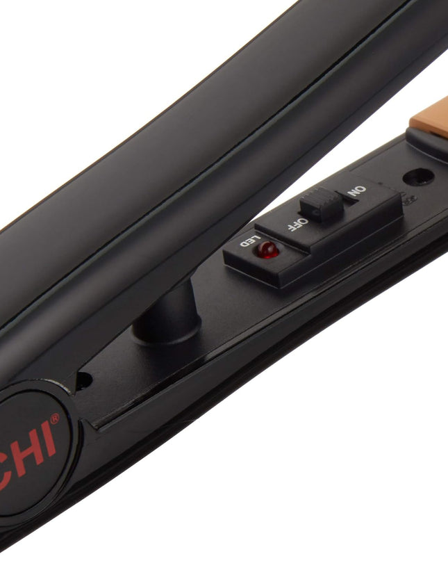 Tourmaline Ceramic Mini Flat Iron, Hair Straightener for an Even & Smooth Finish, Dual Voltage, 0.75" Iron