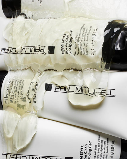Paul Mitchell Super Clean Sculpting Gel, Firm Hold, High Shine Finish Hair Gel, for All Hair Types