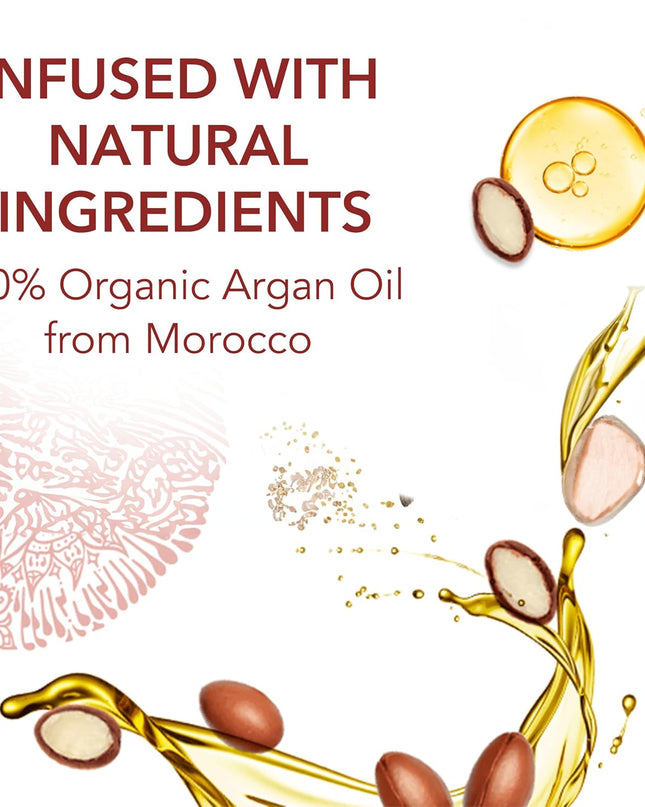 , Argan Oil for Hair, Smooth & Shine Hair Polisher, Argan Oil of Morocco for anti Frizz Control, 4 Fl Oz