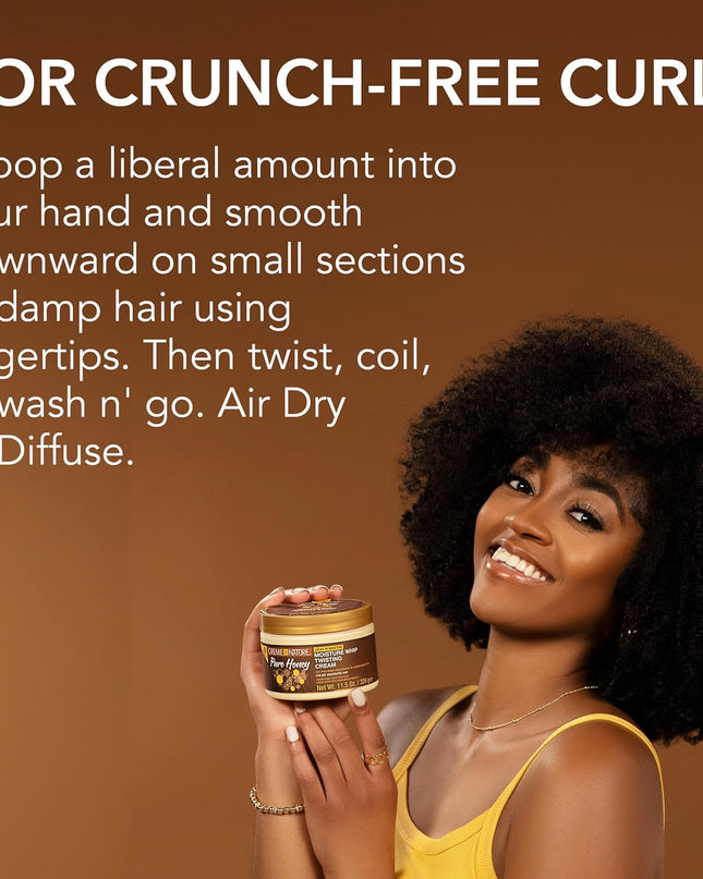 Pure Honey Moisture Whip Twisting Cream, 11.5 Oz