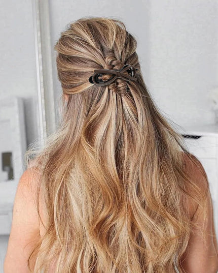 Bow Hair Clips for Women 6Pack Flat Hair Clips Non Slip Flat Barrettes for Thick Hair Fashion Bows Accessories for Women Girls
