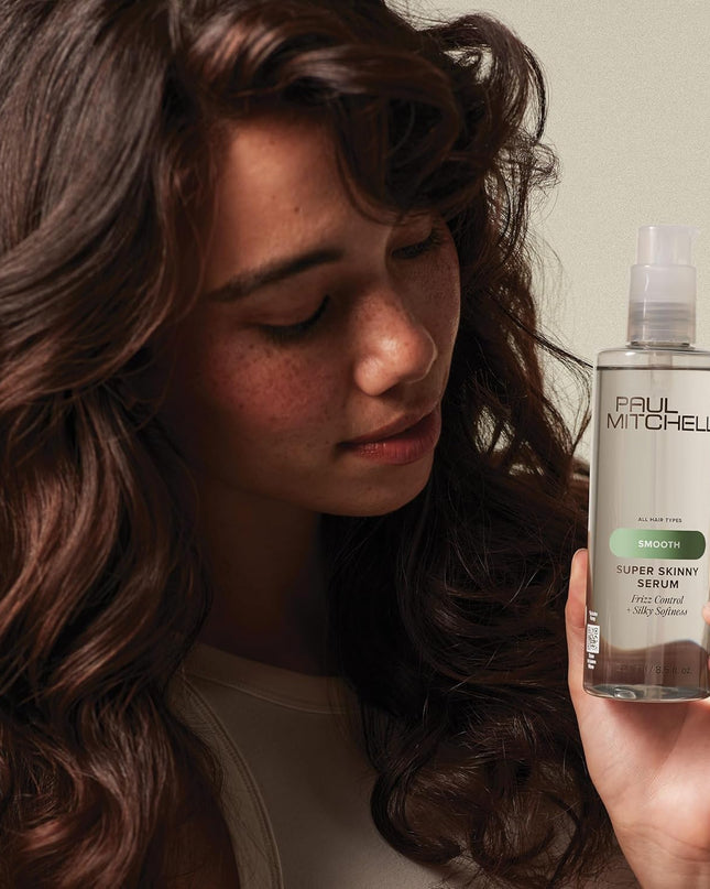 Paul Mitchell Super Skinny Serum Blowout Primer, Speeds up Drying Time, Humidity Resistant, for All Hair Types
