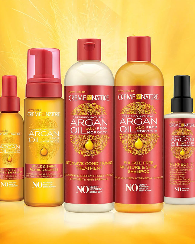 , Argan Oil for Hair, Smooth & Shine Hair Polisher, Argan Oil of Morocco for anti Frizz Control, 4 Fl Oz