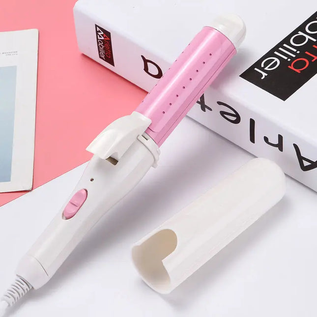 Temperature Setting Electric Hair Curler Long Curling Tong Wand 9-38Mm Professional Hair Curling Iron LCD Screen