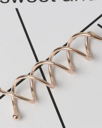 10Pcs Women Gold Silver Spiral Spin Screw Bobby Pins High-Polished Hair Barrettes to Make Hair Buns Bride Hair Clips