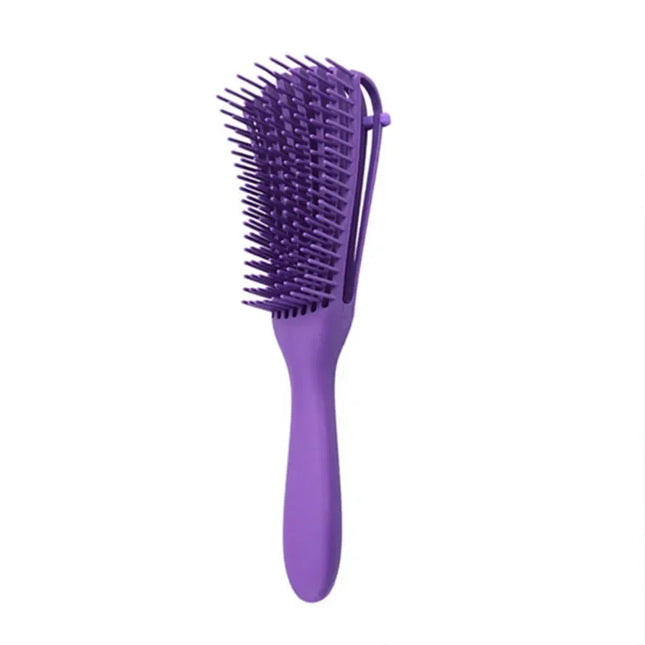 Women'S Exfoliating Comb anti Tangling Professional Comb Scalp Massage Comb Octopus Comb，Special for Real Hair Wigs