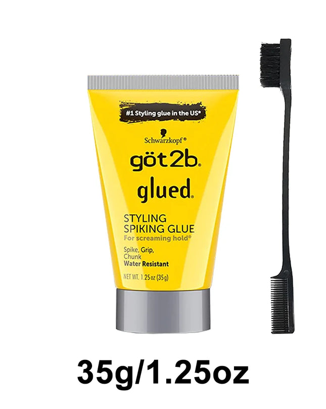 Got2B Glued Spray Styling Spiking Hair Gel Waterproof Lace Wig Adhesive Invisible Hair Accessories Glue Remover Spray 170G