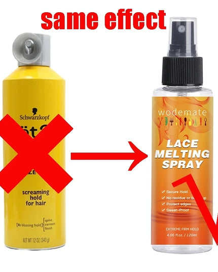 Got2B Glued Spray Styling Spiking Hair Gel Waterproof Lace Wig Adhesive Invisible Hair Accessories Glue Remover Spray 170G