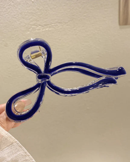 Crab Hair Clips for Women Shark Jelly Clear Claw Clips Scissors Shape Clamp Barrette Hairpin Girls Hair Accessories