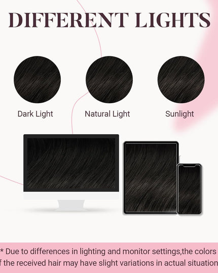 Sew in Hair Extensions Real Human Hair, Weft Hair Extensions Human Hair, #2 Dark Brown 16 Inch 80G Double Weft Remy Silky Sew in Weft Hair Extension Human Hair